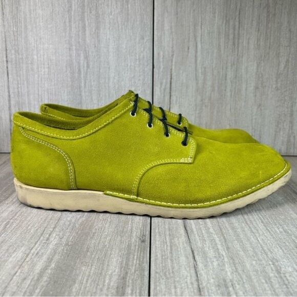 Danner MT. Tabor Murray Green Suede Lace Up Derby Oxford Mens Size 14 EE Wide - Picture 1 of 11